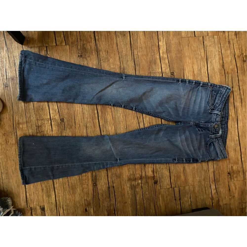 William Rast Women's Denim Flared Jeans Blue Size 25